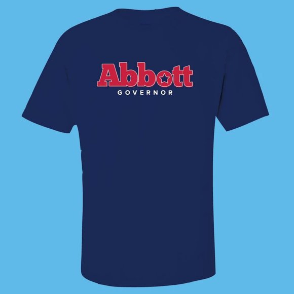 New! Greg Abbott for Governor of Texas Campaign T-Shirt - Picture 1 of 2